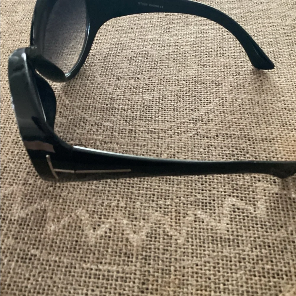 Oversized Black Sunglasses